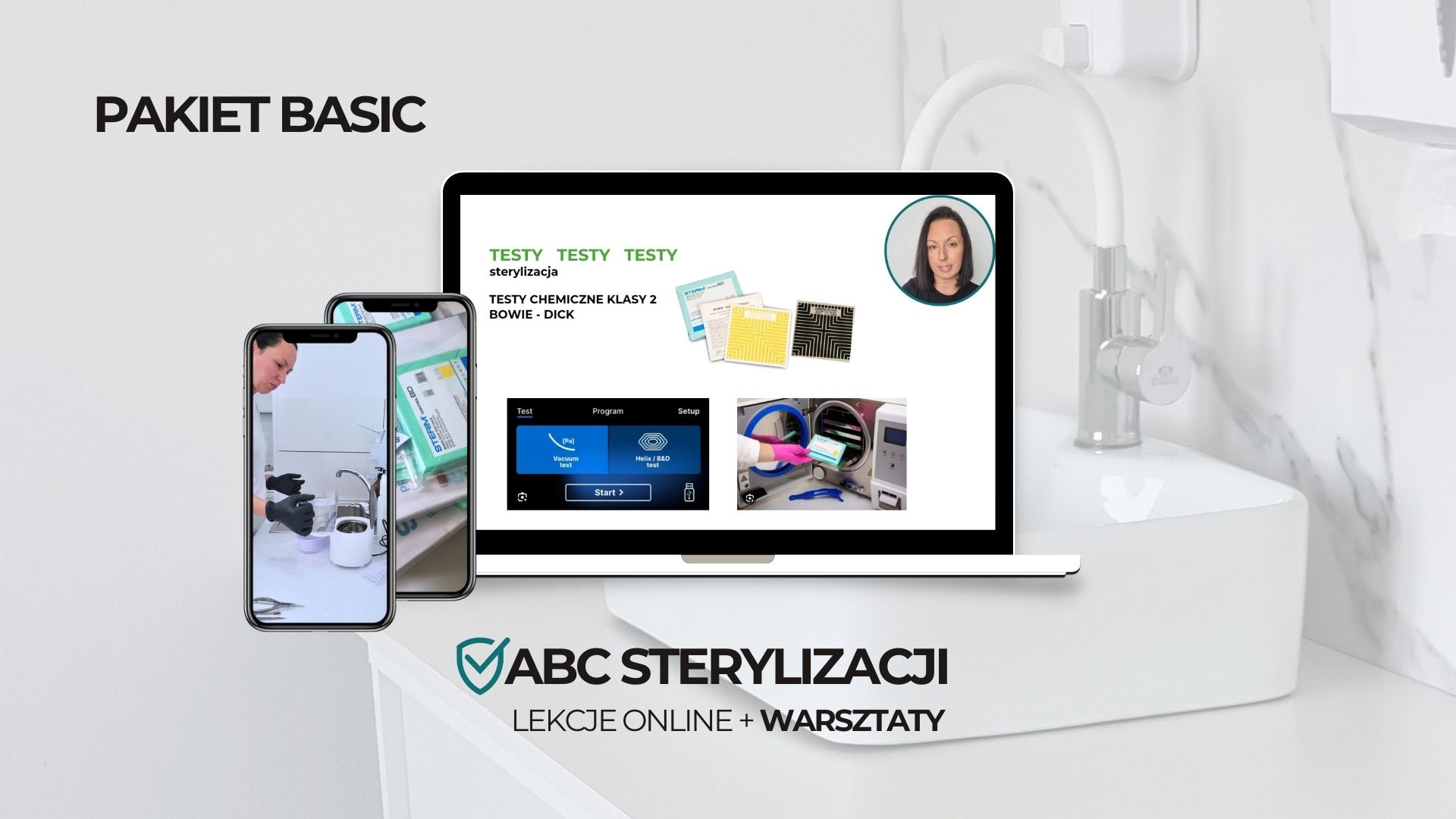 ABC sterylizacji PAKIET BASIC